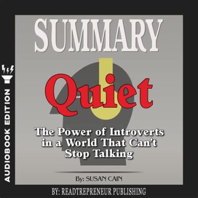  Quiet:  The Power of Introverts in a World That Can’t Stop Talking！